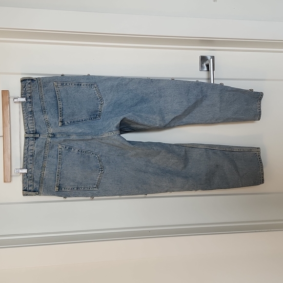 NWT TOPSHOP buckled leg mom jean - Picture 10 of 11